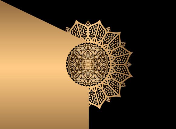 Arabic Mandala Design Decorative Element: A Unique Blend of Culture and Creativity