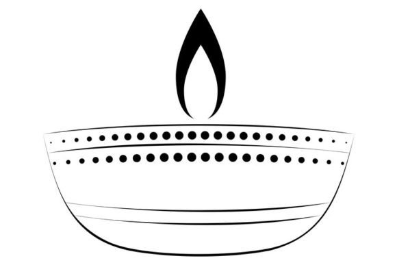 Decorative Diya, Diwali Festival Candle