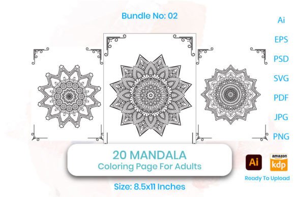 Decorative Floral Mandala Design for Creative Projects