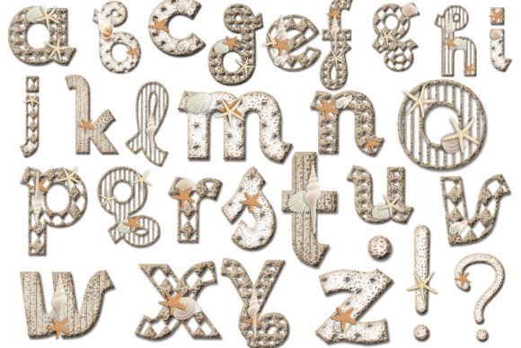 Decorative Font, Sea Font: Creative Tools for Stunning Visual Projects