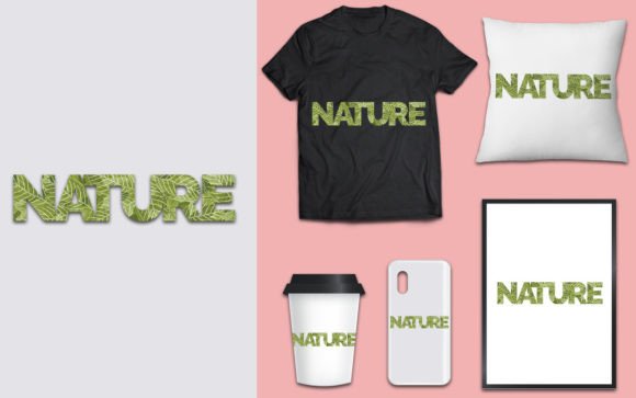 Decorative Nature T-shirt Design SVG: A Versatile Graphic for Creative Projects