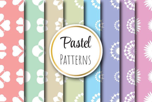 Decorative Pastel Patterns: A Versatile Creative Tool