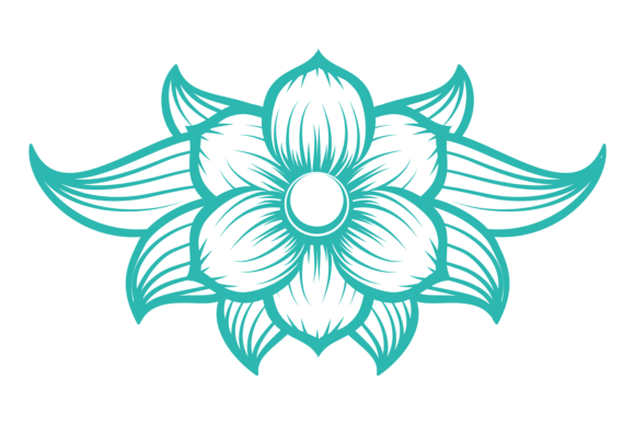 Flower Ink Drawing. Decorative Tattoo. O – A Unique Blend of Art and Symbolism