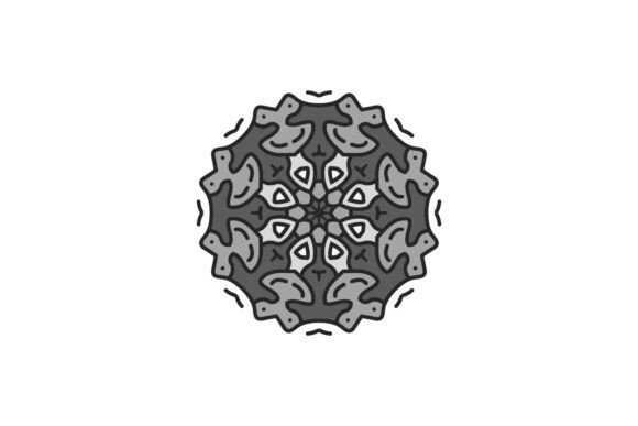 Geometry Decorative Mandala Icon: A Versatile Graphic for Modern Design Projects