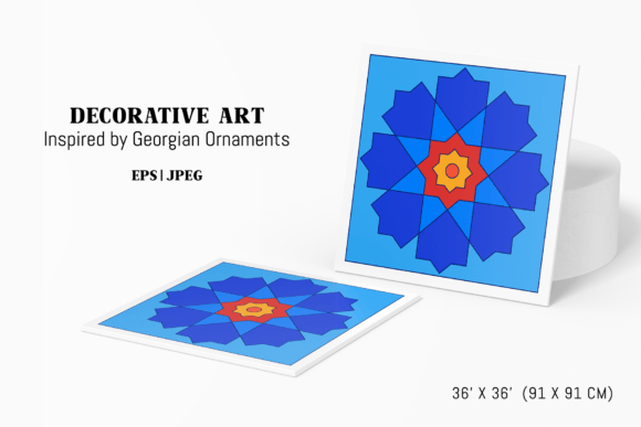 Georgian Ornaments-Decorative Vector Art: Strategic Use in Creative and Branding Projects