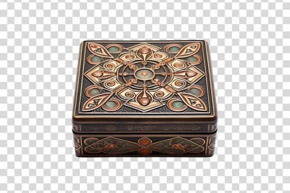 How to Use the 1046 Decorative Box Isolated for Stunning Flat Lay Mockups