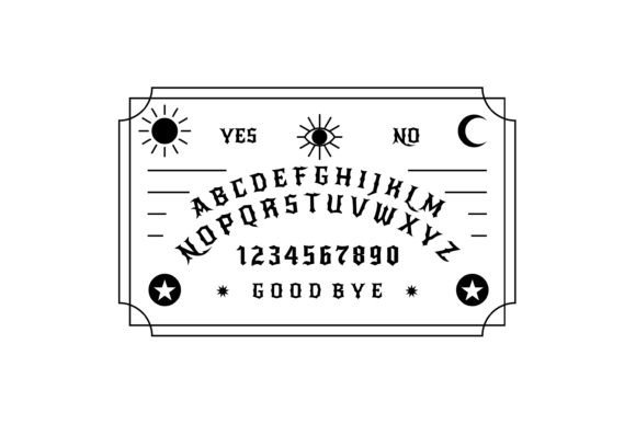 Ouija Board Origin of Evil Decorative