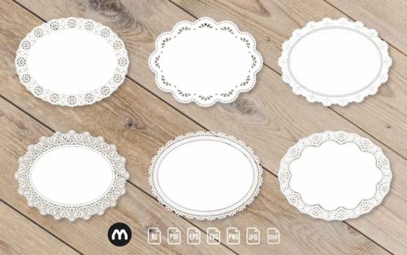 Oval Lace Decorative Laser Cut BundleSVG – A Versatile Tool for Creative Projects