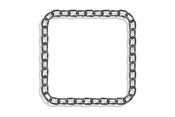 Steel Square CHAIN Frame for Decorative: A Strategic Tool for Visual Impact and Branding